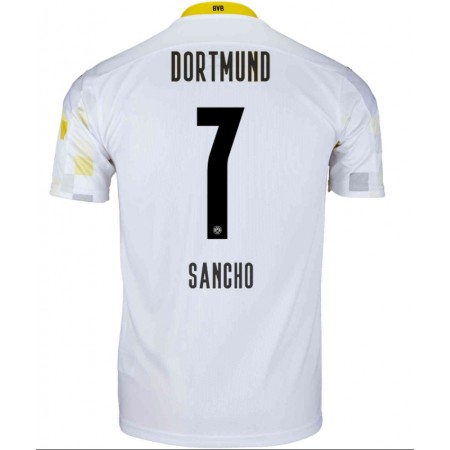 Billiga Fotbollströjor Borussia Dortmund Jadon Sancho 7 Tredje tröja 2020/21 Kortärmad
